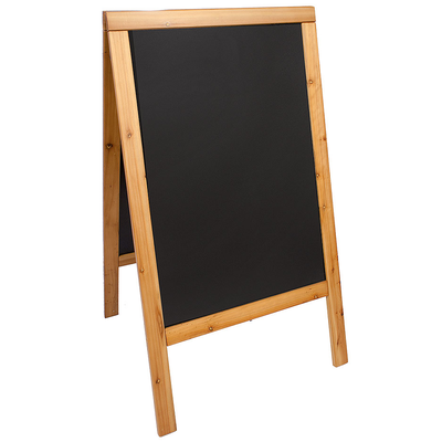 Informačná tabuľa drevená 550x850 mm, čierna | CONTACTO, 7696/123