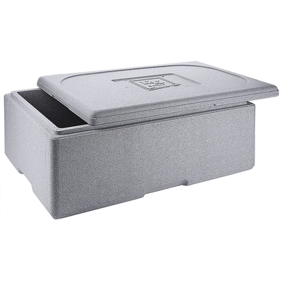 Termobox 600x400x245 mm, šedý | CONTACTO, 6832/240