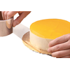 Nepriľnavá páska z PVC ideálna na lemovanie okrajov tort a na výrobu čokoládových dekorácií 60 mm x 10 m | SILIKOMART, 73.498.86.0001