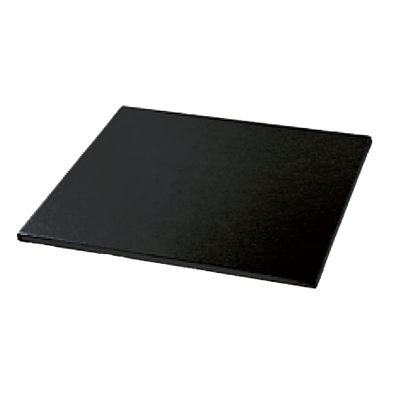 Podložka pod torty a zákusky štvorcová čierna - 20x20 cm | SILIKOMART, Cake Cardboard Drums Square