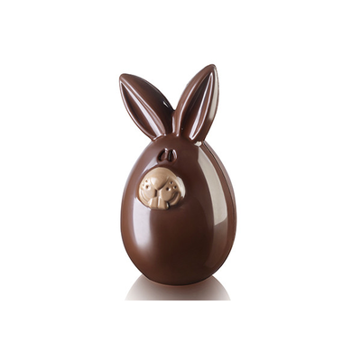 Sada termoformovaných foriem na čokoládu, veselý zajíček 3D - 285x150x58 mm | SILIKOMART, Lucky Bunny
