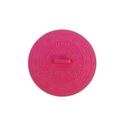 Silikónové veko, potravinový obal 105 mm, ružové | SILIKOMART, Ufo Range