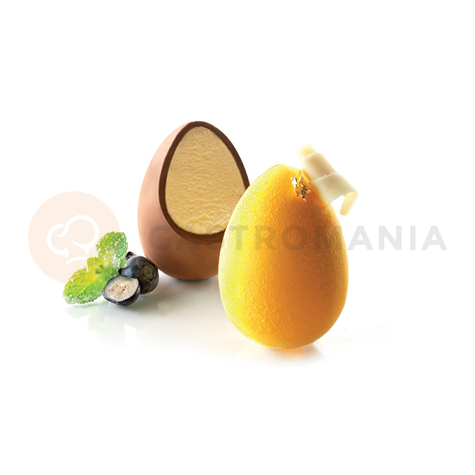 Forma na čokoládu - vajce, 2x 140x100x50 mm - Sk 3000 Uovo | SILIKOMART, EasyChoc