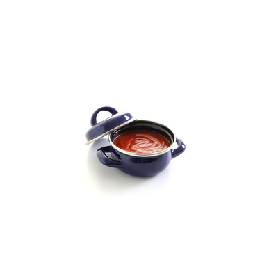 Hrniec na polievky a omáčky s pokrievkou Ø 100 mm 0,4 l | HENDI, 625804
