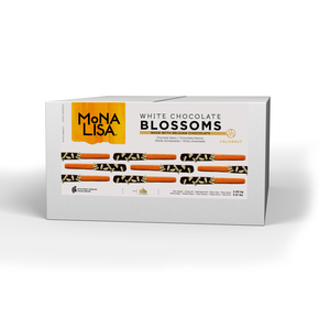 Dekoračné plátky z bielej čokolády Blossoms 5 do 9 mm, 4 kg | MONA LISA, CHW-BS-22302-75A