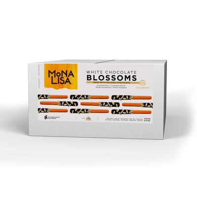 Dekoračné plátky z bielej čokolády Blossoms 5 do 9 mm, 4 kg | MONA LISA, CHW-BS-22302-75A