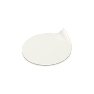 Tácka servírovacia na monoporcie a dezerty okrúhla, biela 8,5 cm GoGo, 40 kusov | ALCAS, 272/11