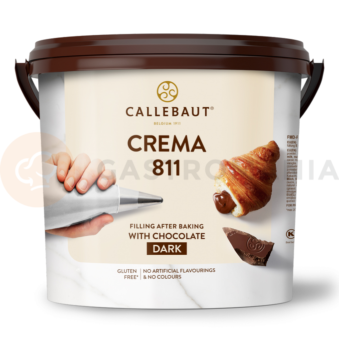 Krém na plnenie, horká čokoláda Crema 811, vedro 5 kg | CALLEBAUT, FMD-P1336-651